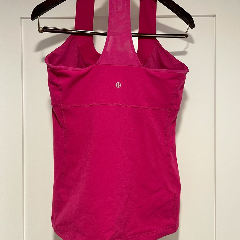 Lululemon Womens Pink Tank Size 8